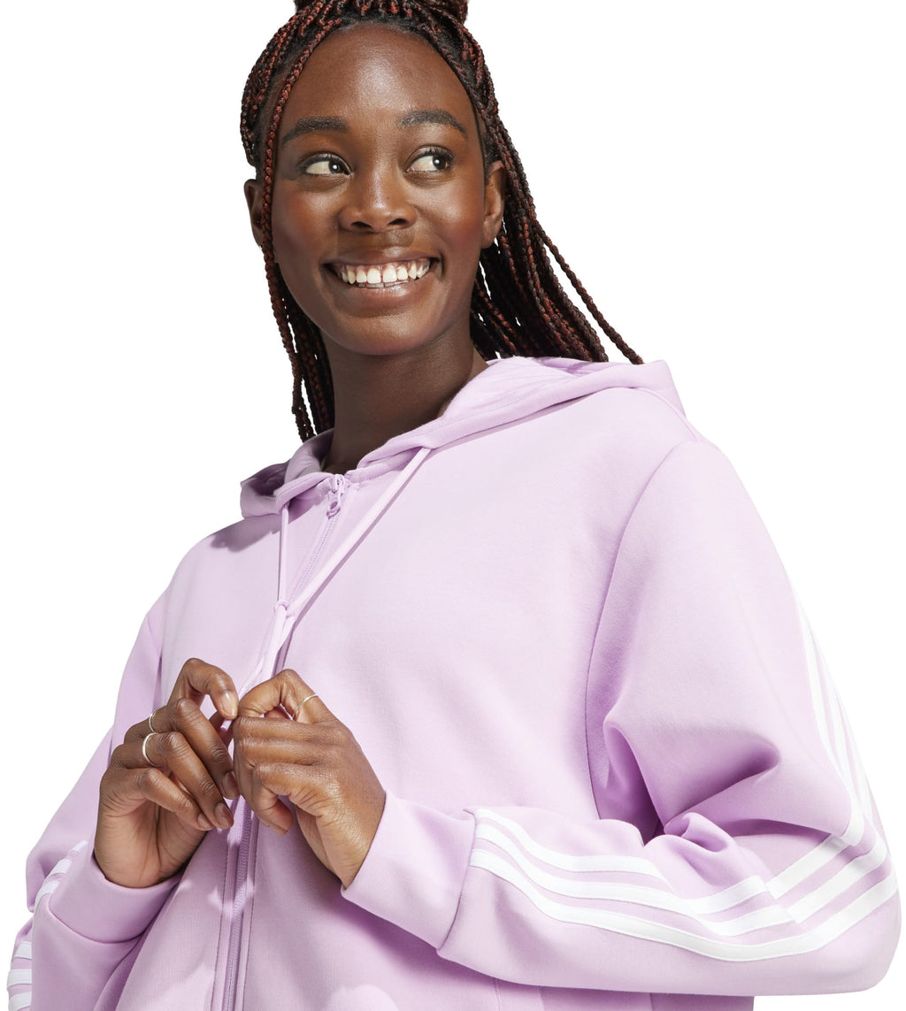 Fleece 3-Stripes Full Zip hoodie