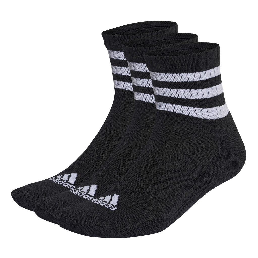 3-Stripes Cushioned Sportswear Mid-Cut 3-pack sokken