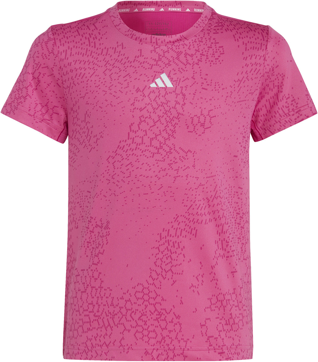 Running AEROREADY 3-Stripes Allover Print T-shirt