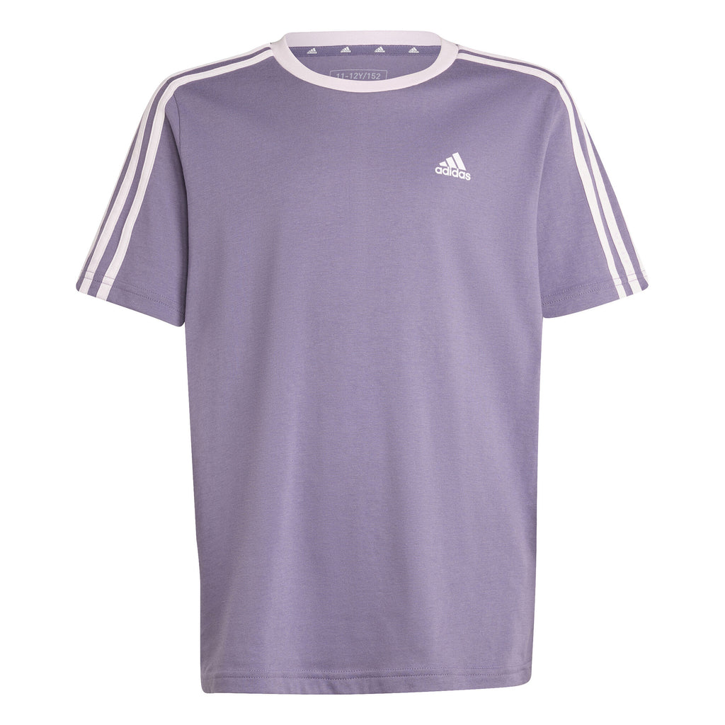 Essentials 3-Stripes Cotton Loose Fit Boyfriend shirt