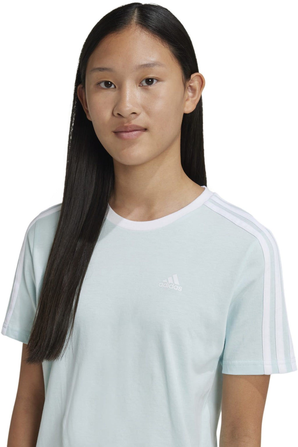 Essentials 3-Stripes Cotton Loose Fit Boyfriend shirt