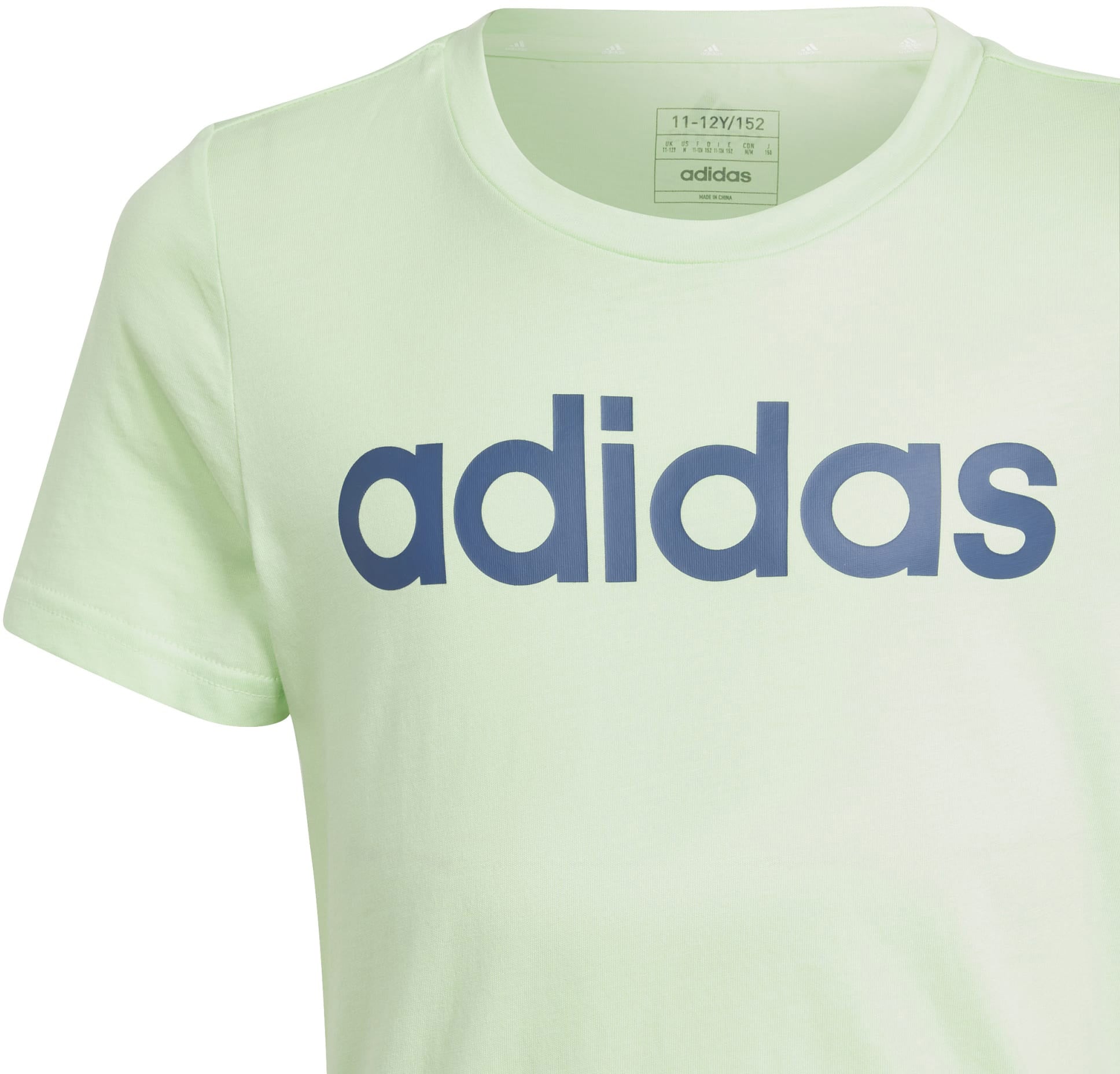 Essentials Linear Logo Katoenen Slim-Fit shirt