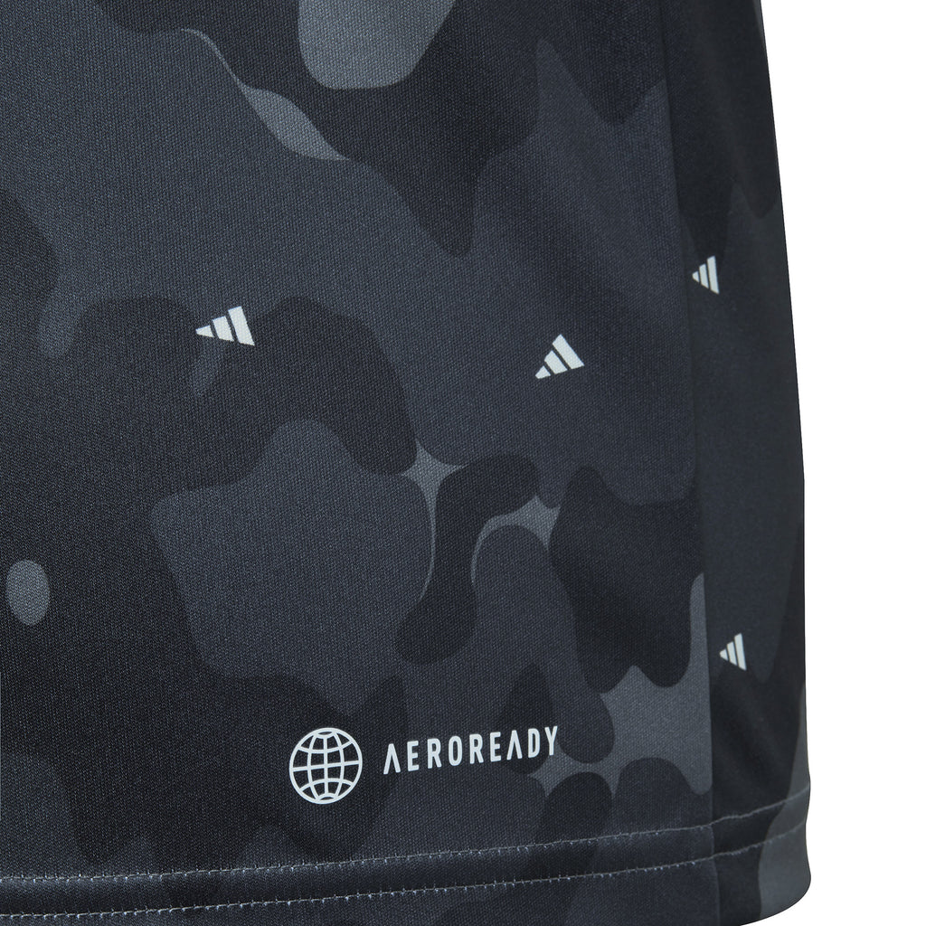 Train Essentials Seasonal AEROREADY Allover Print Regular-Fit shirt