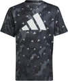 Train Essentials Seasonal AEROREADY Allover Print Regular-Fit shirt