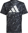 Train Essentials Seasonal AEROREADY Allover Print Regular-Fit shirt
