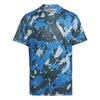 Train Essentials Seasonal AEROREADY Allover Print Regular-Fit shirt