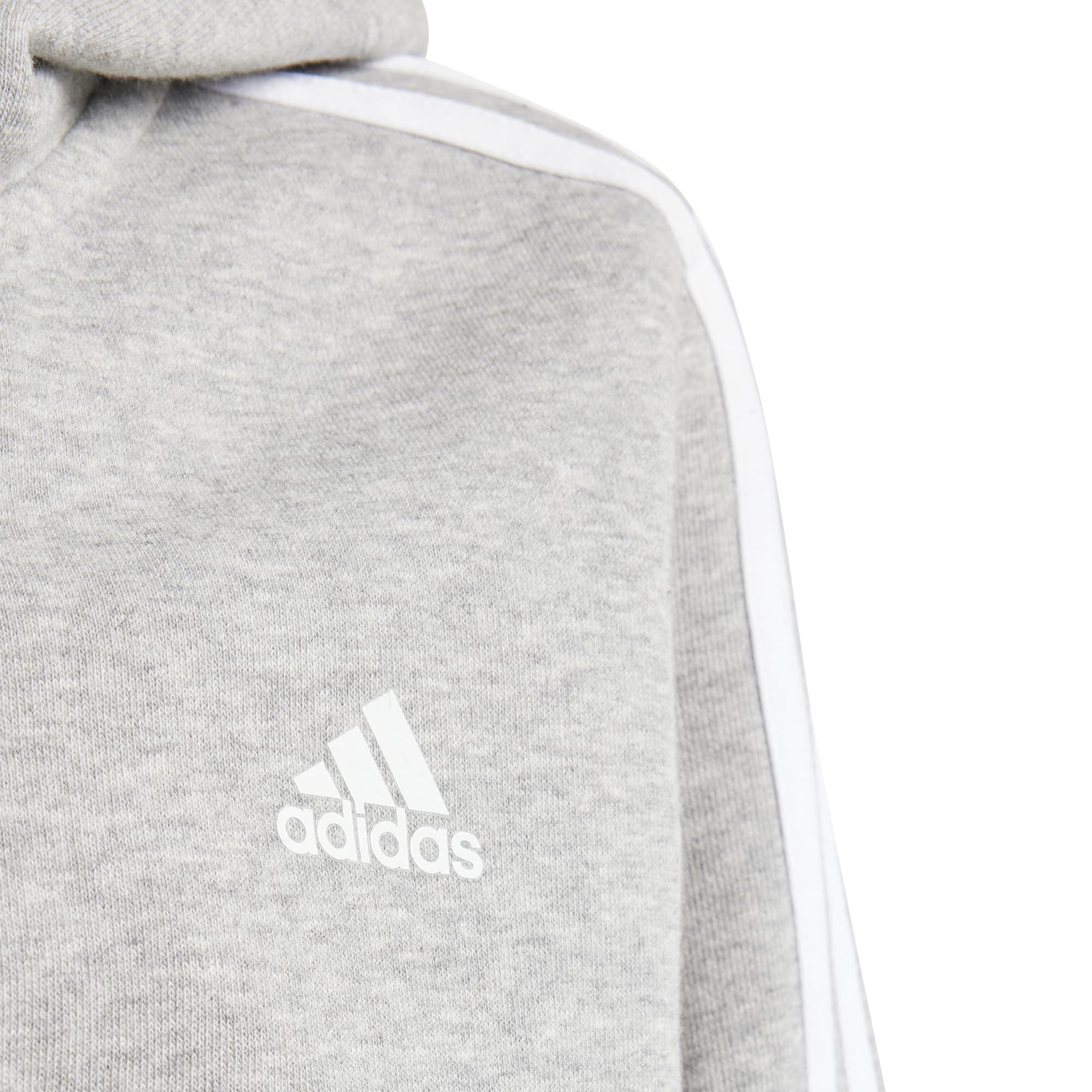 Essentials 3-Stripes Fleece ritshoodie