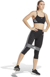 Train Essentials 3-Stripes High-Waisted 3/4 legging