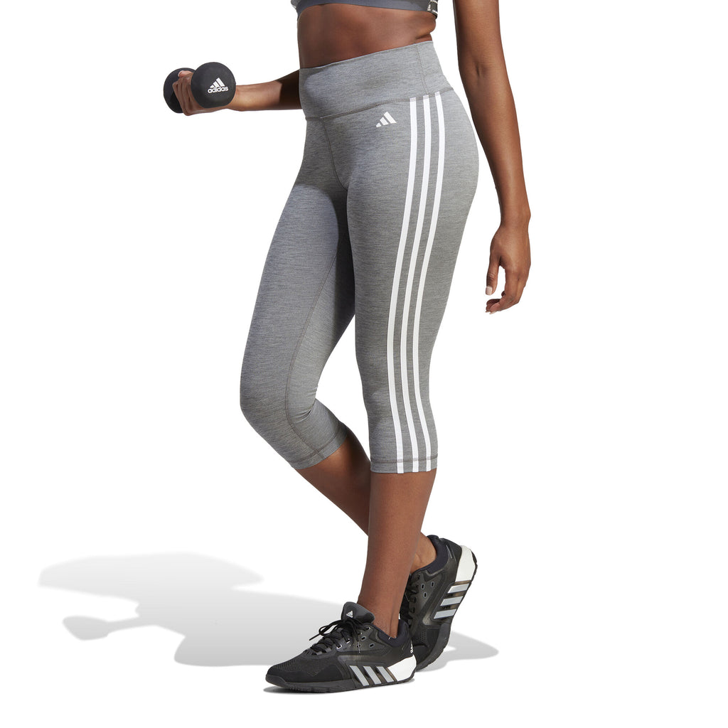 Train Essentials 3-Stripes High-Waisted 3/4 legging