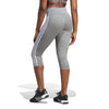 Train Essentials 3-Stripes High-Waisted 3/4 legging