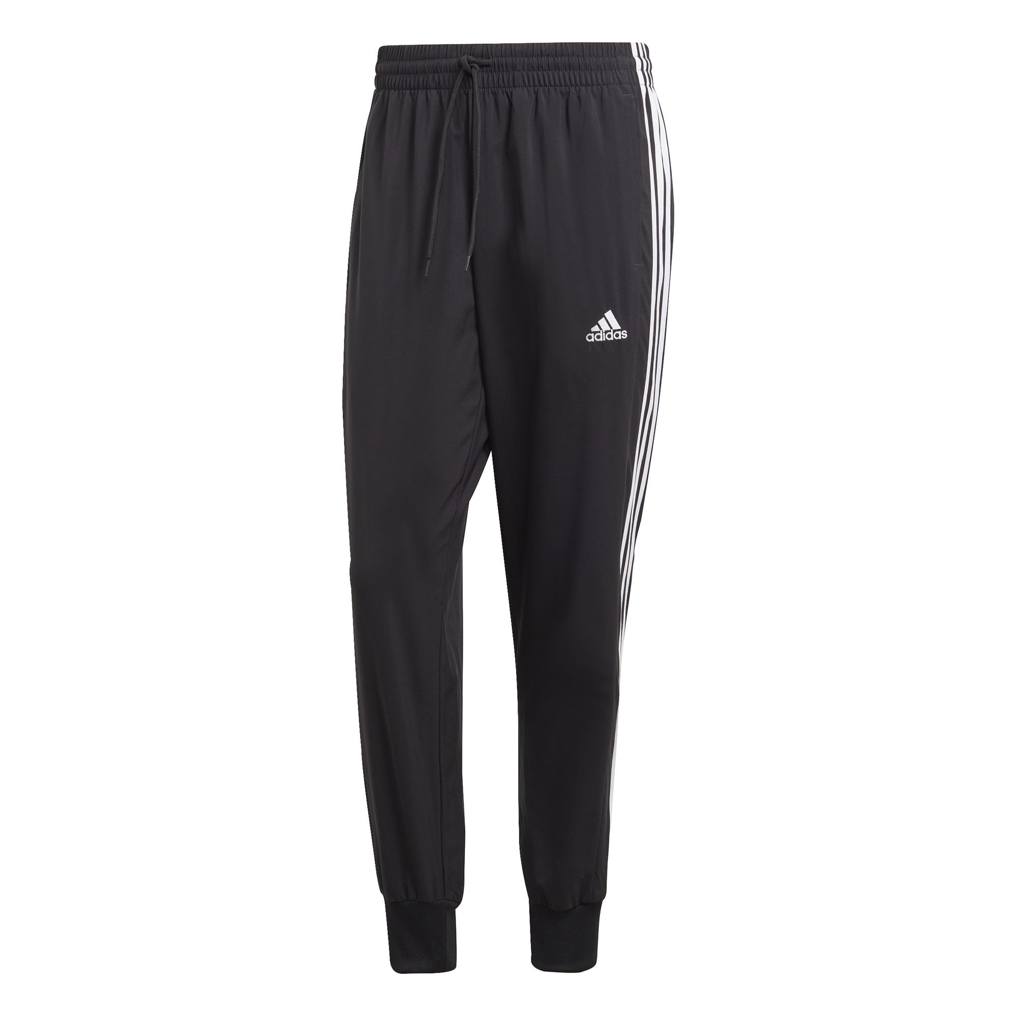 AEROREADY Essentials Tapered Cuff Woven 3-Stripes broek