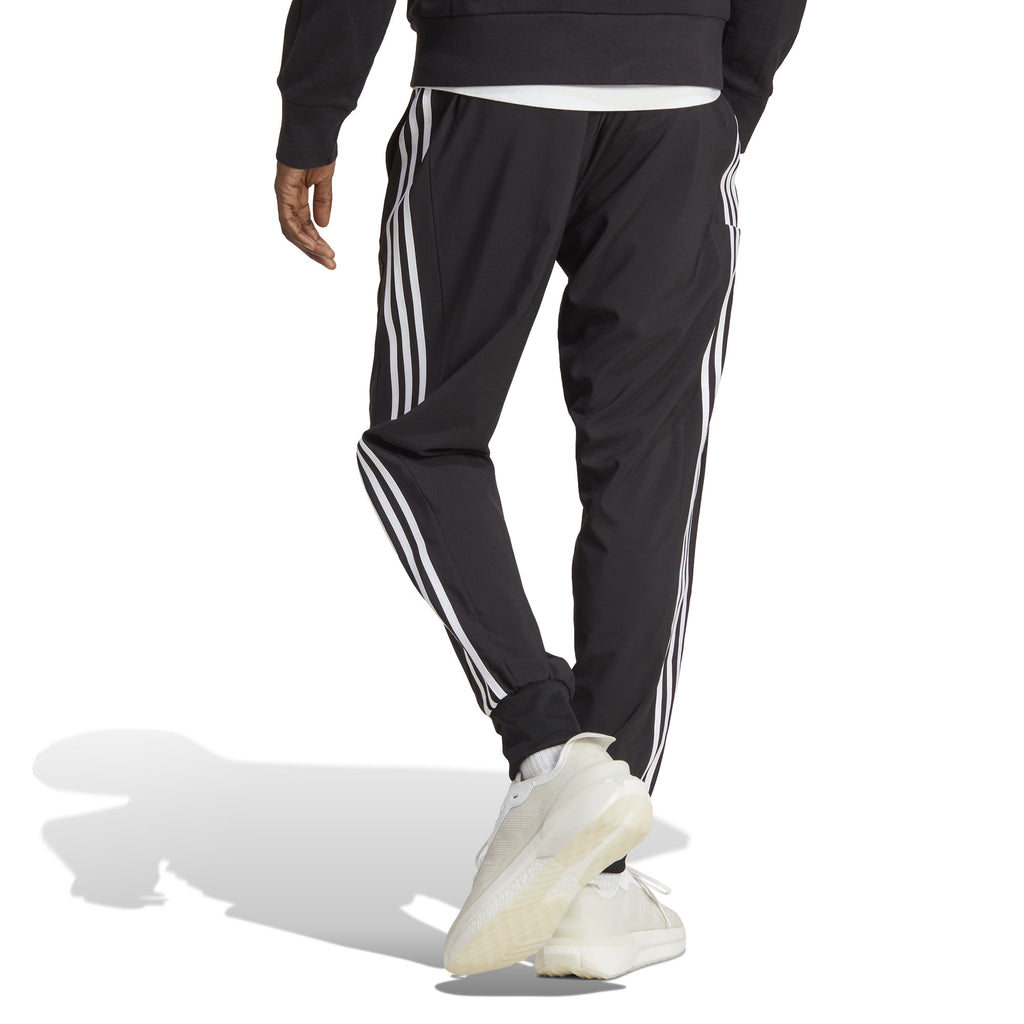 AEROREADY Essentials Tapered Cuff Woven 3-Stripes broek