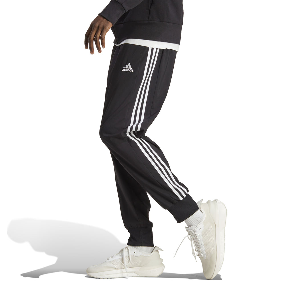 AEROREADY Essentials Tapered Cuff Woven 3-Stripes broek