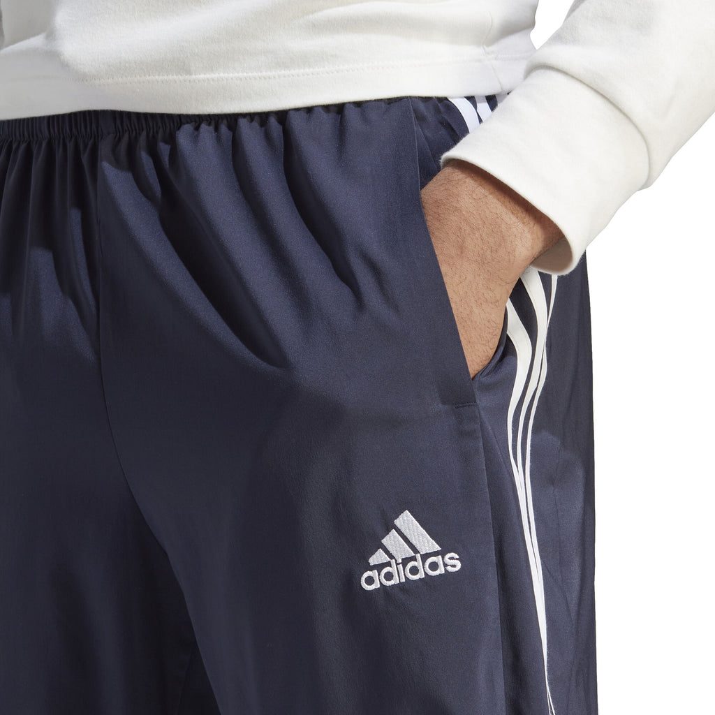 AEROREADY Essentials Tapered Cuff Woven 3-Stripes broek