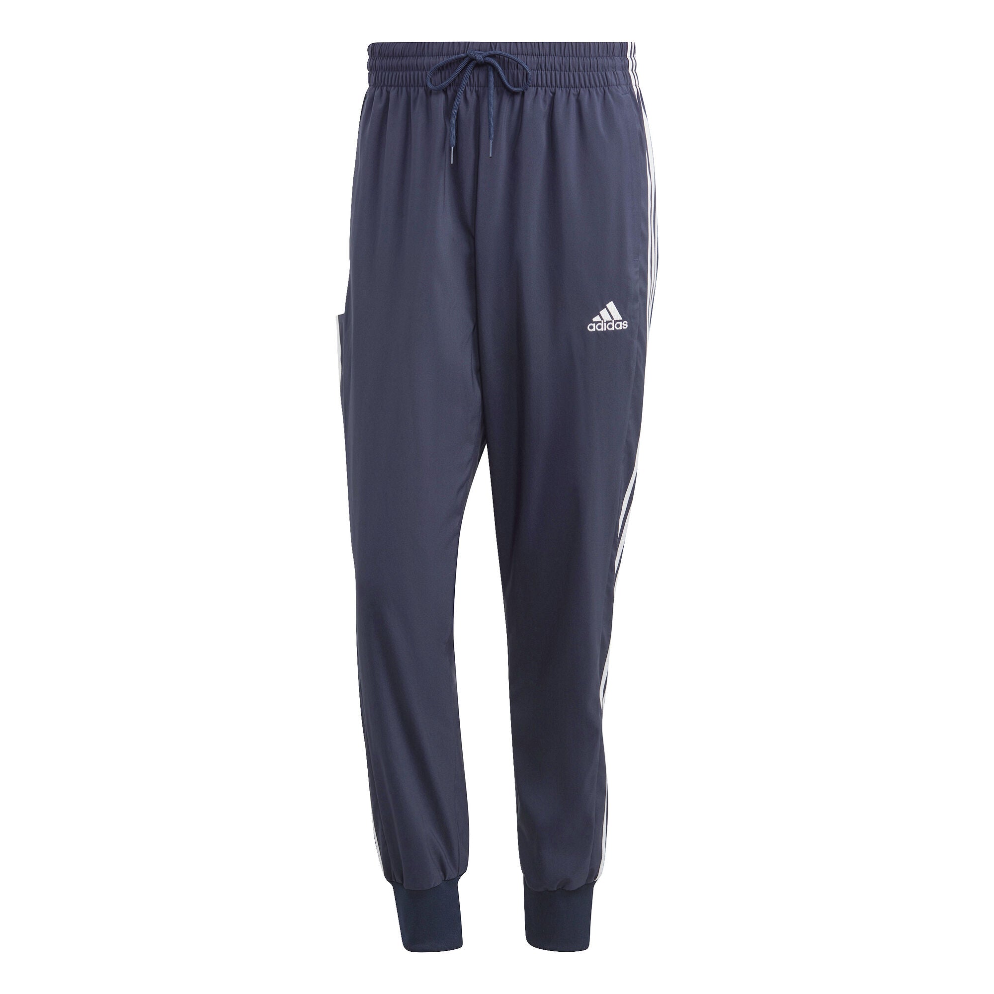 AEROREADY Essentials Tapered Cuff Woven 3-Stripes broek