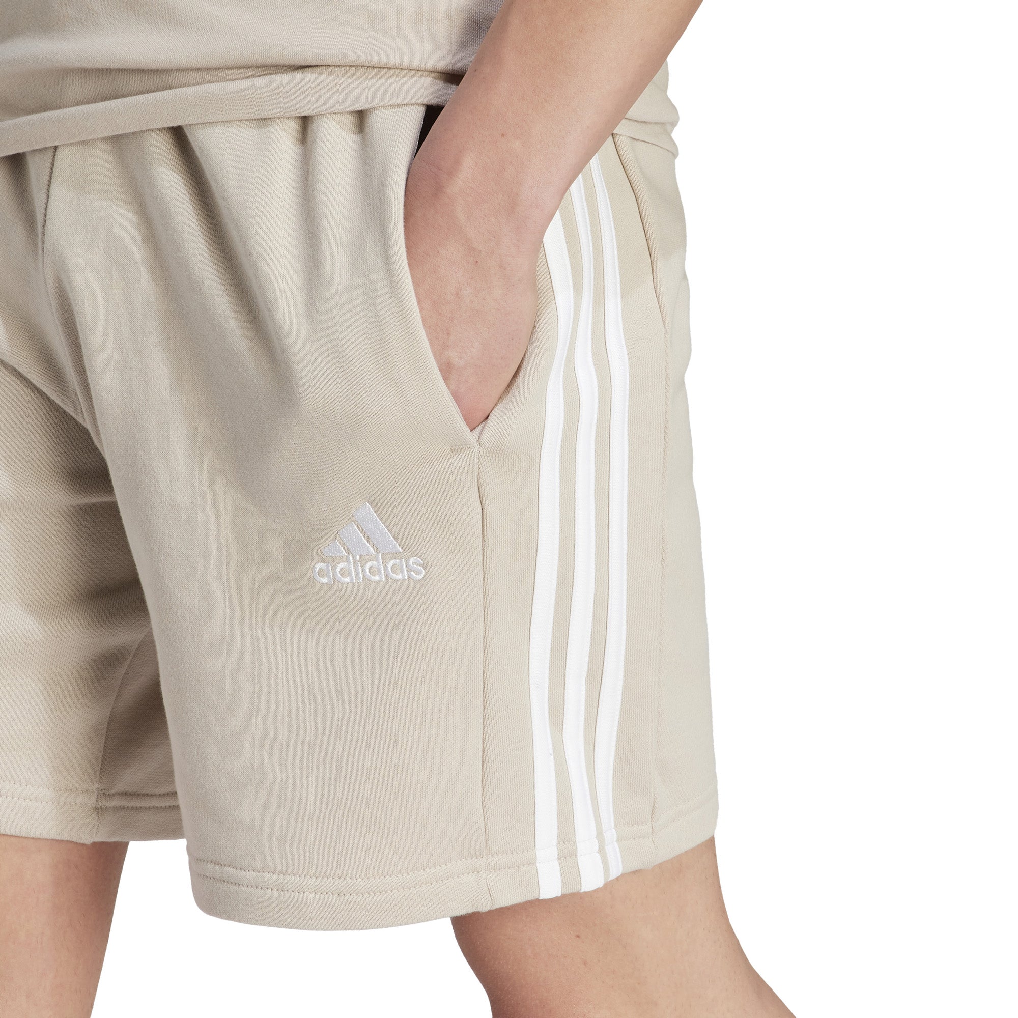 Essentials French Terry 3-Stripes short