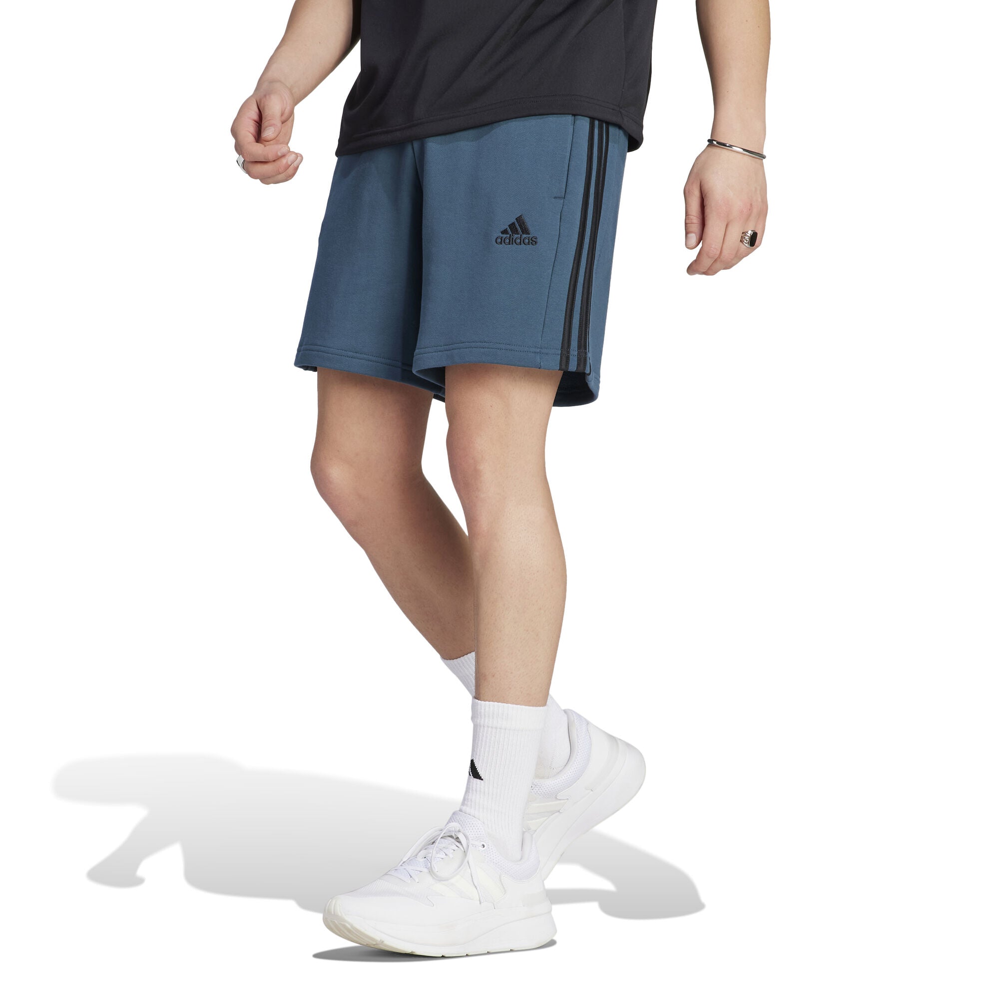 Essentials French Terry 3-Stripes short