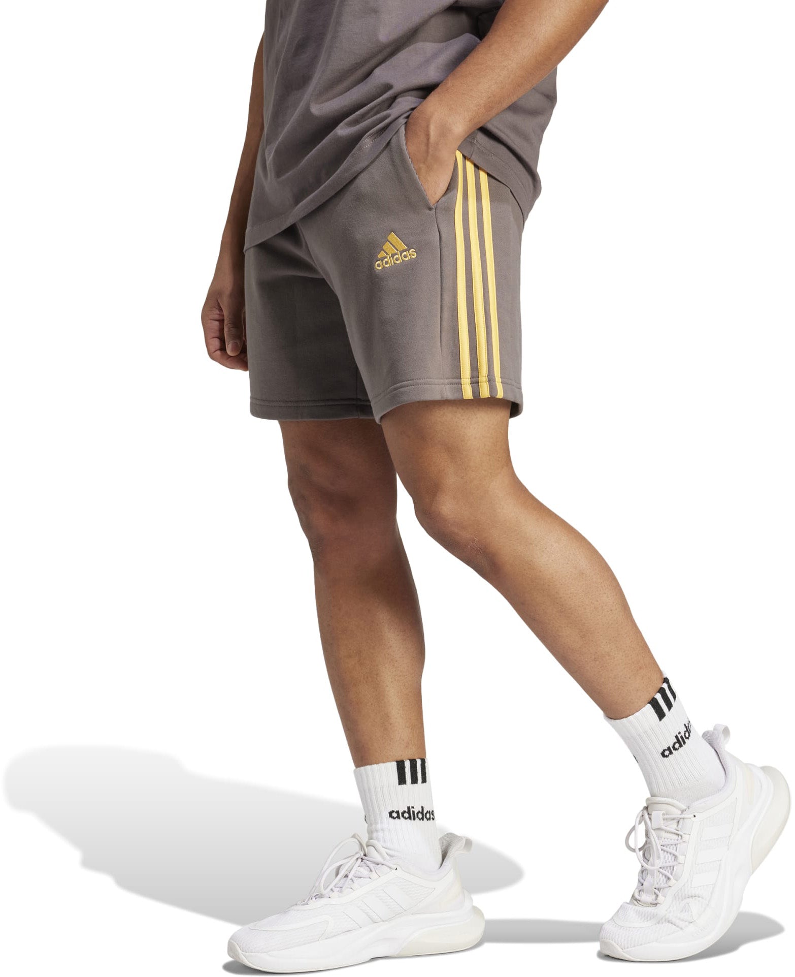 Essentials French Terry 3-Stripes short