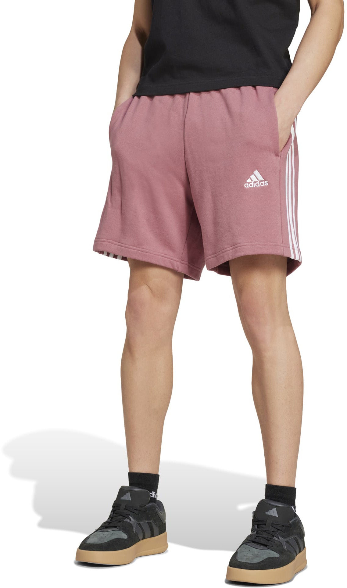 Essentials French Terry 3-Stripes short
