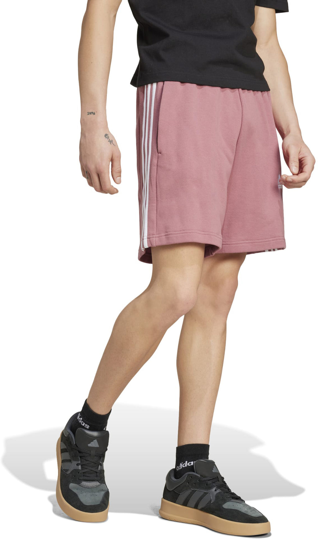 Essentials French Terry 3-Stripes short