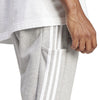 Essentials French Terry Tapered Elastic Cuff 3-Stripes broek