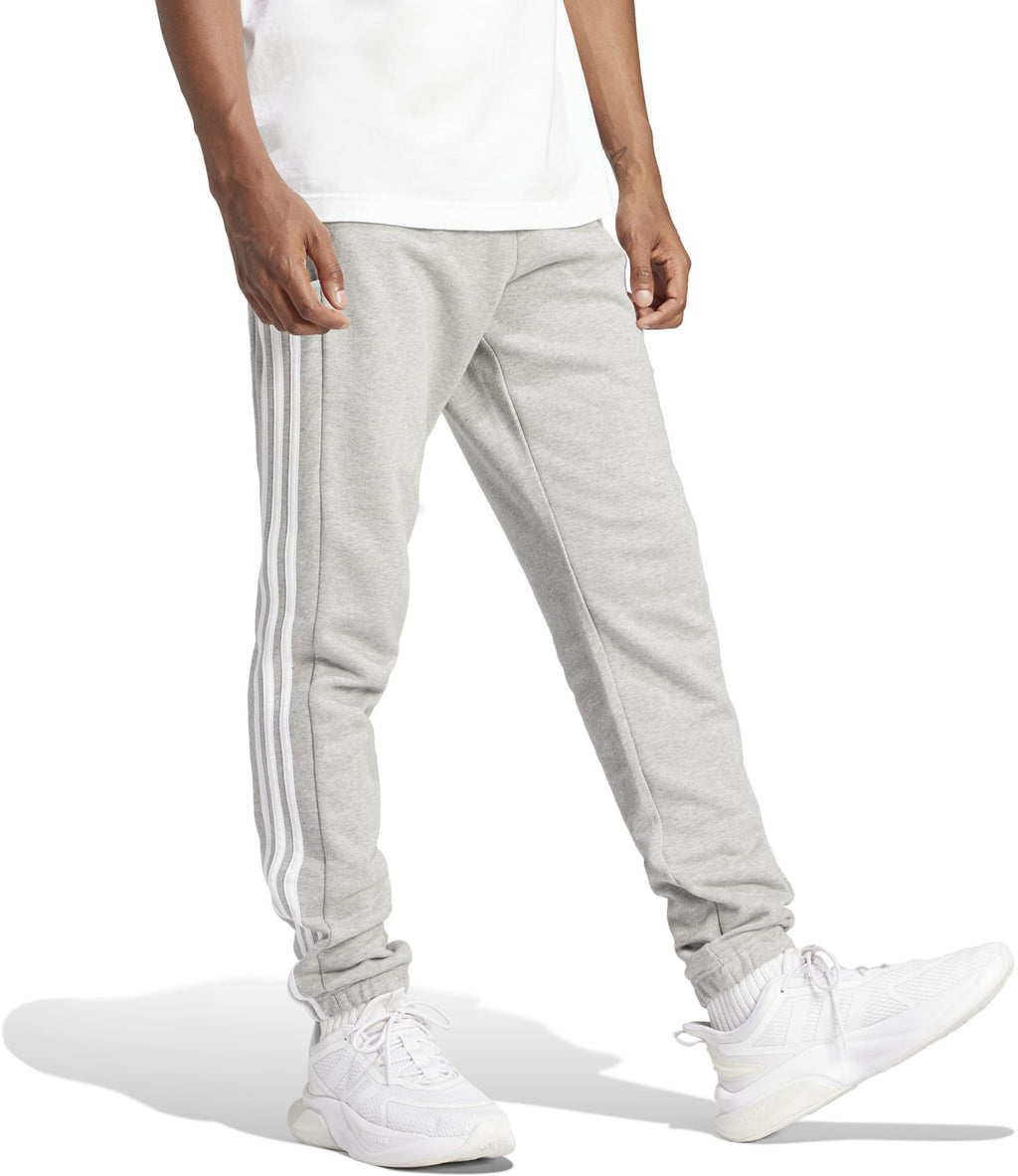 Essentials French Terry Tapered Elastic Cuff 3-Stripes broek
