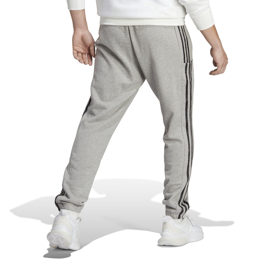 Essentials French Terry Tapered Elastic Cuff 3-Stripes broek