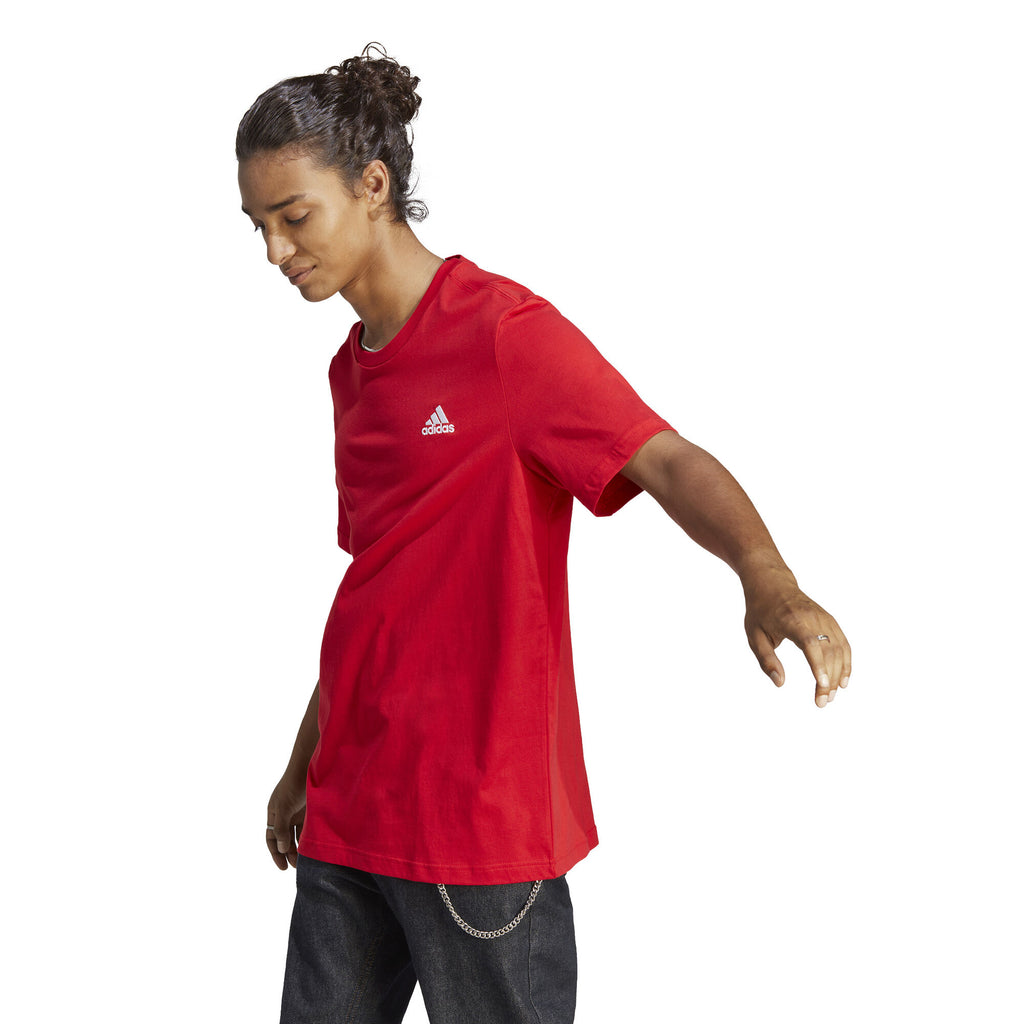 Essentials Single Jersey Geborduurd S Logo shirt