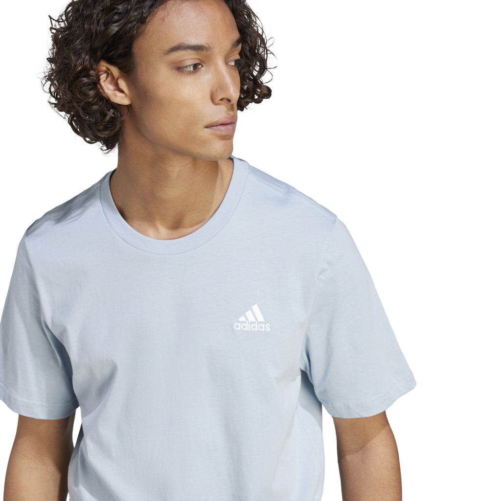 Essentials Single Jersey Geborduurd S Logo shirt