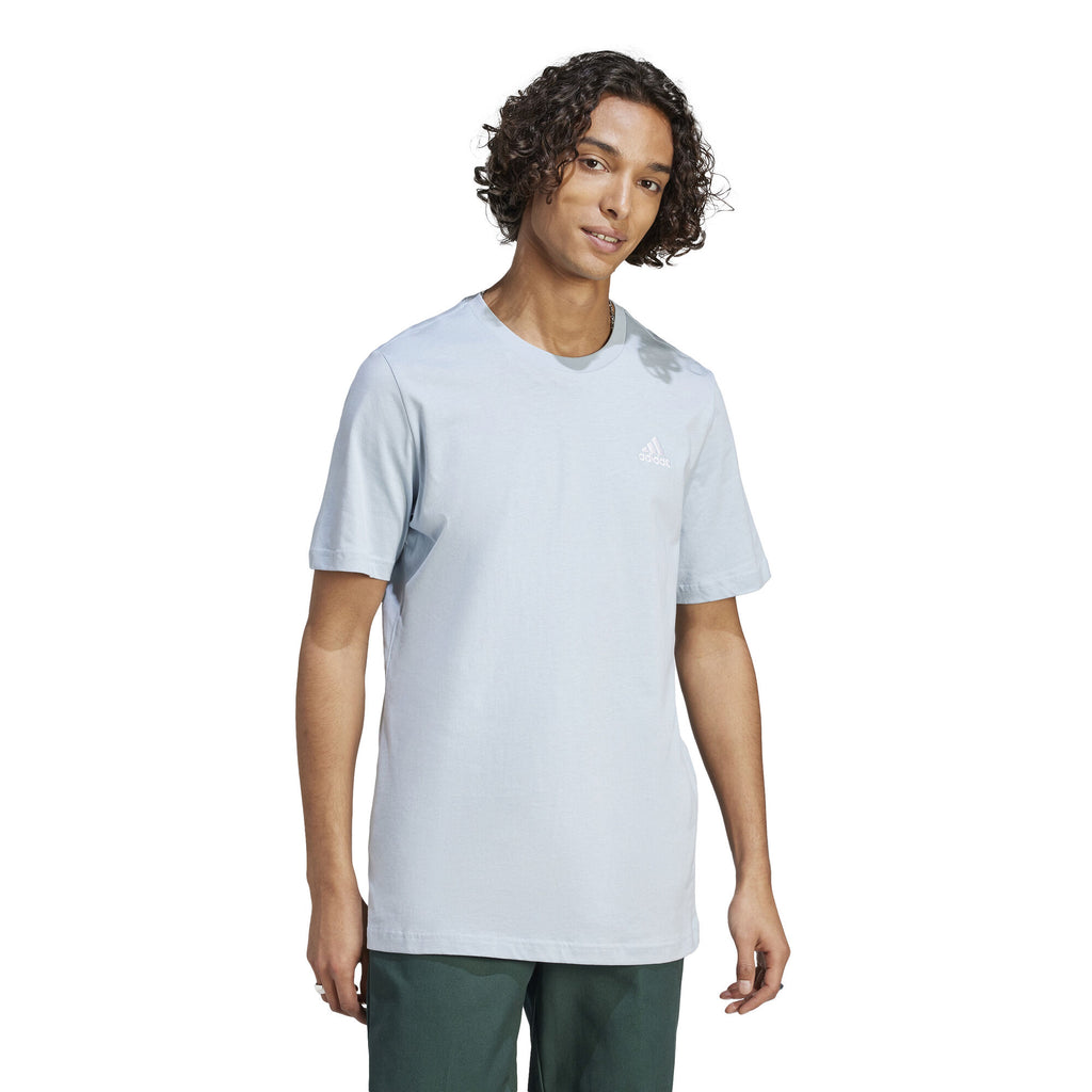 Essentials Single Jersey Geborduurd S Logo shirt