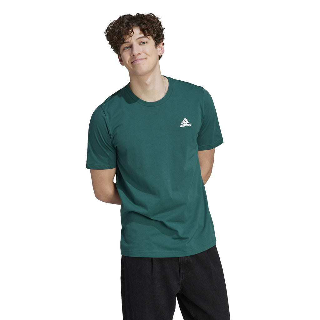 Essentials Single Jersey Geborduurd S Logo shirt