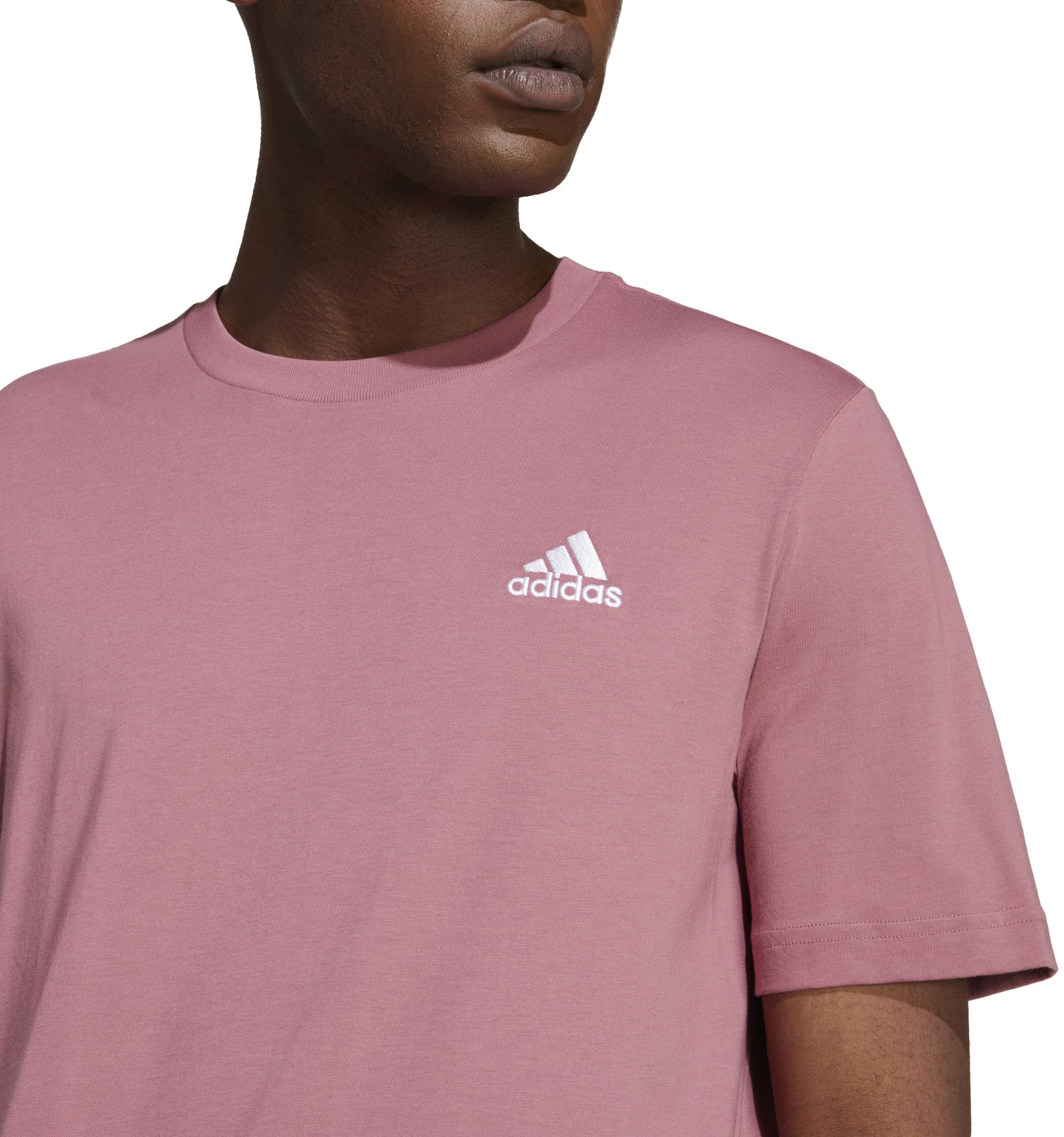 Essentials Single Jersey Geborduurd S Logo shirt