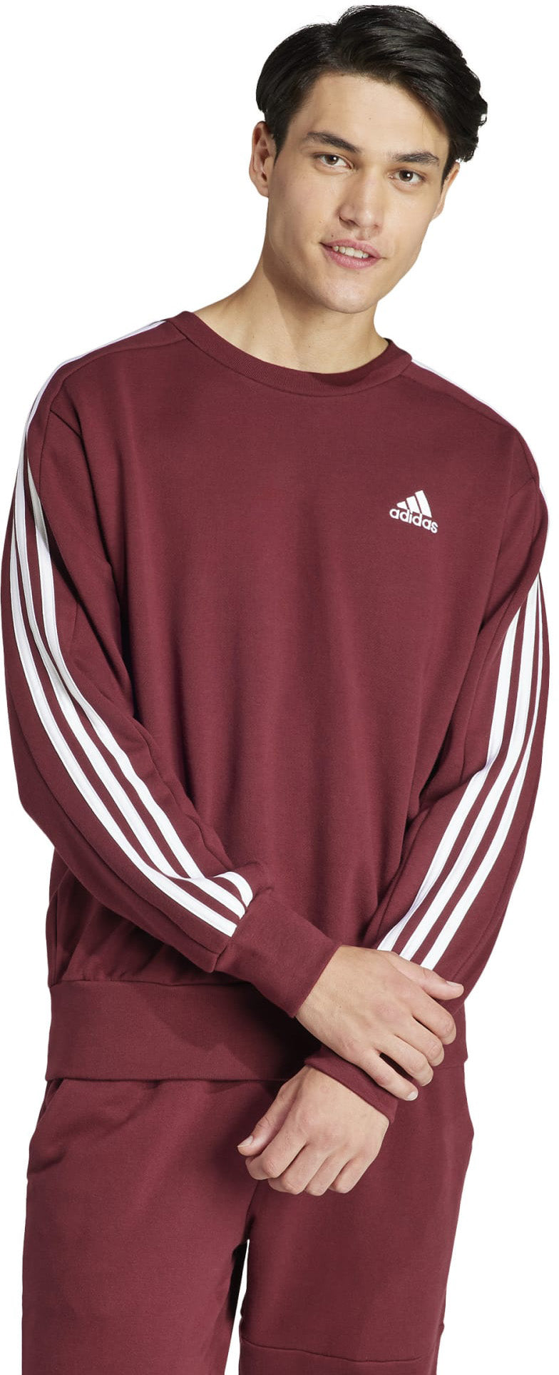 Essentials French Terry 3-Stripes sweater