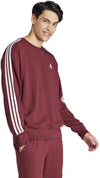 Essentials French Terry 3-Stripes sweater