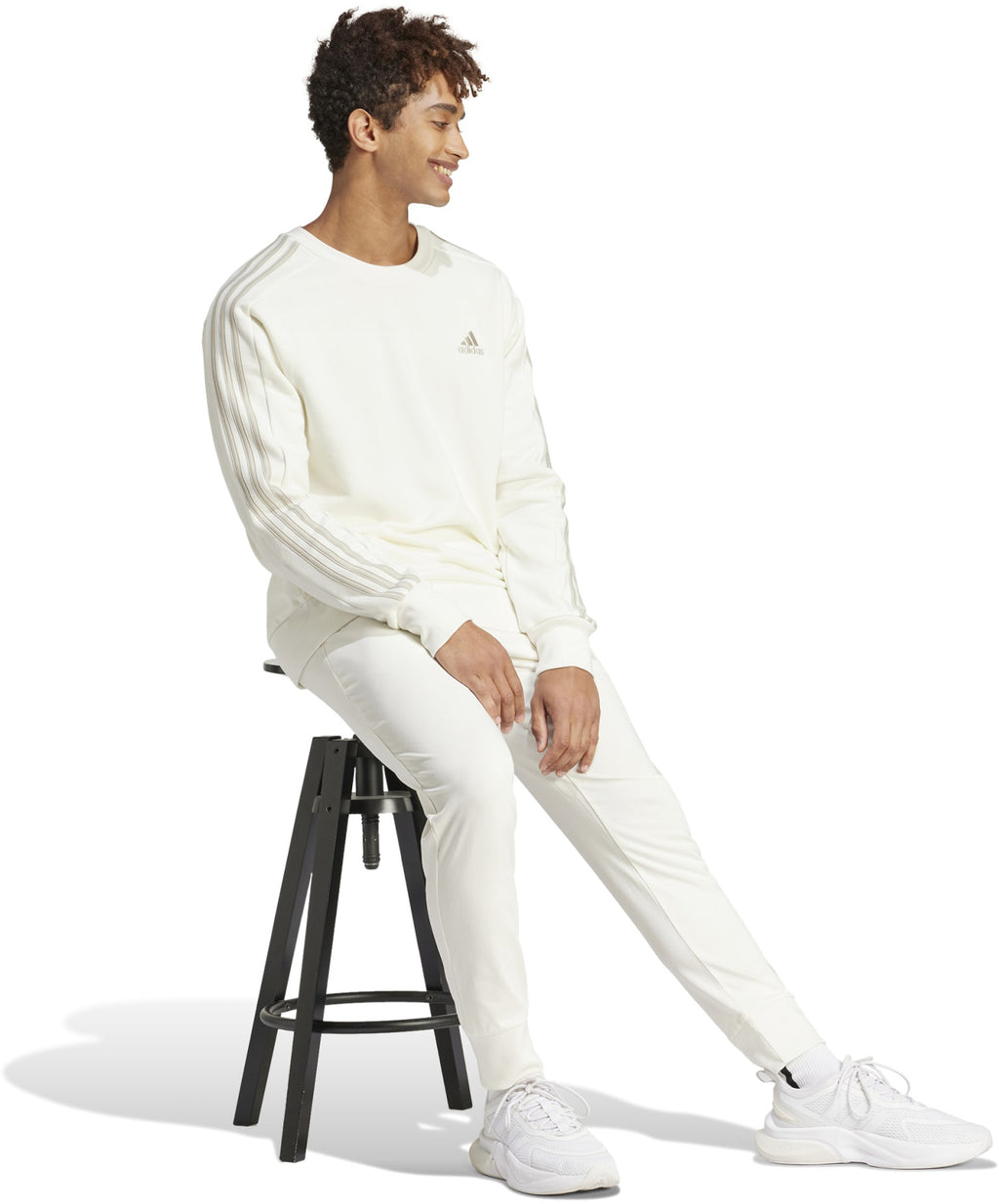 Essentials French Terry 3-Stripes sweater