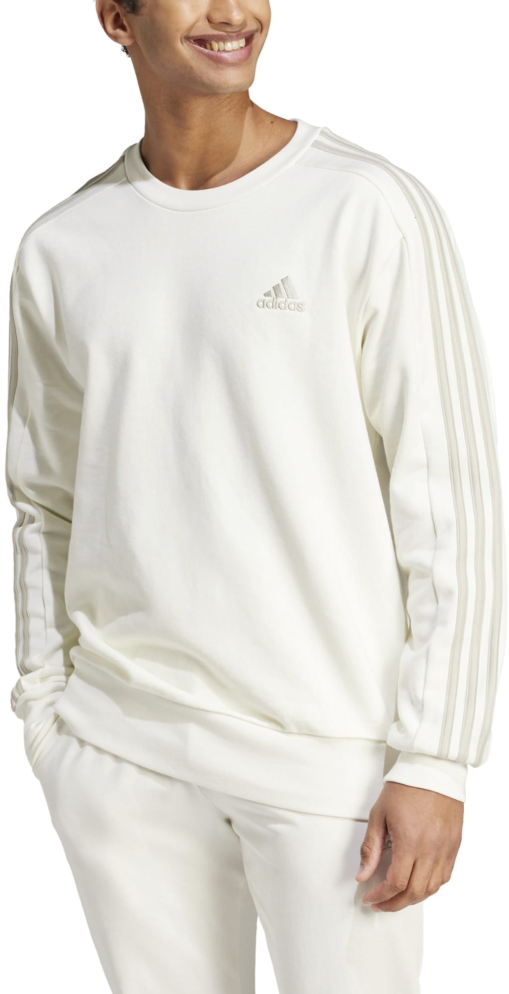 Essentials French Terry 3-Stripes sweater