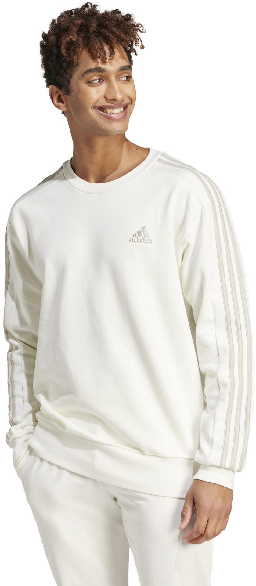 Essentials French Terry 3-Stripes sweater