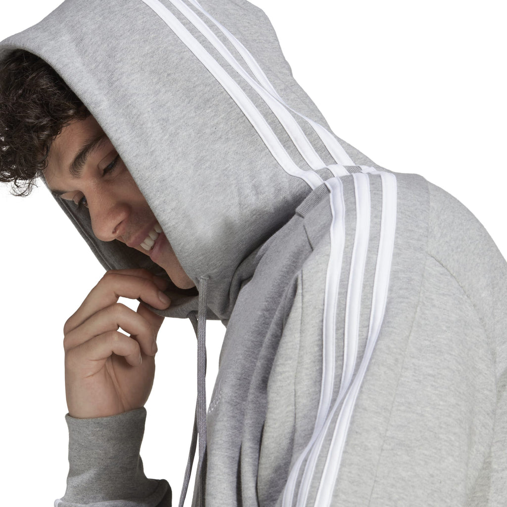 Essentials French Terry 3-Stripes Hoodie