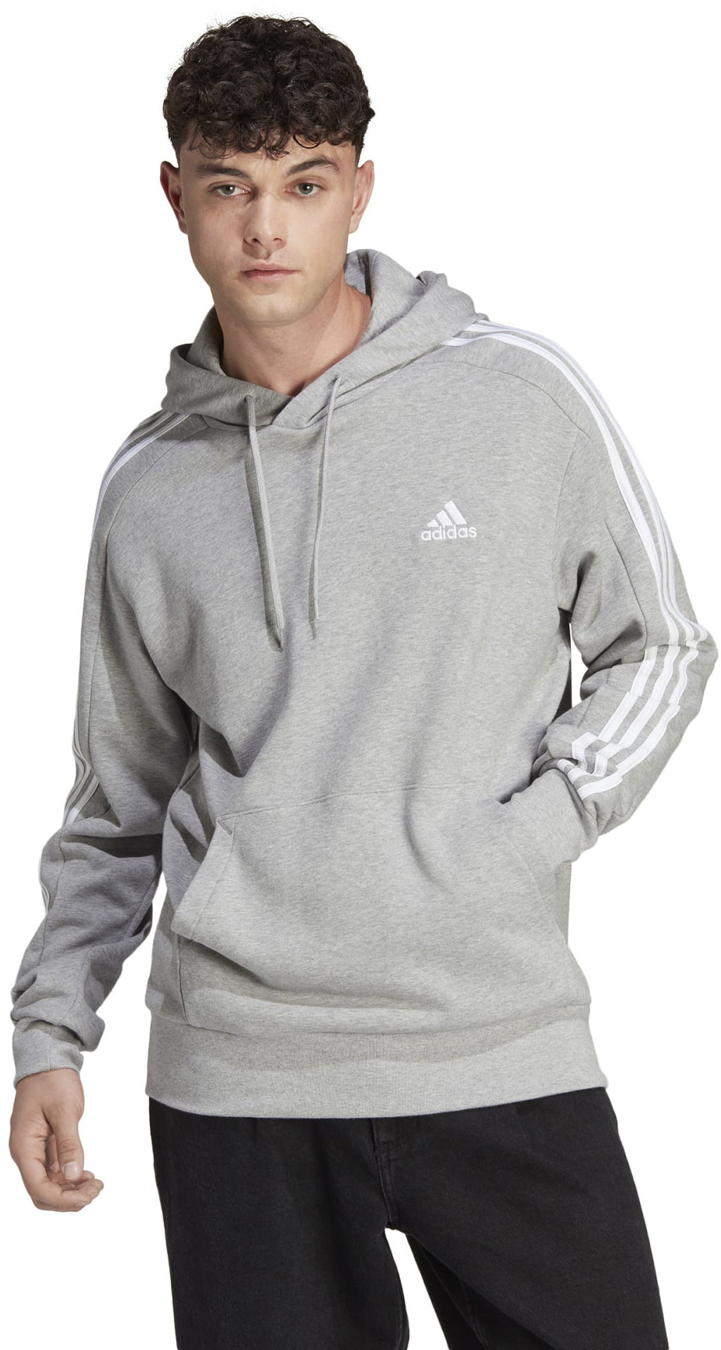 Essentials French Terry 3-Stripes Hoodie