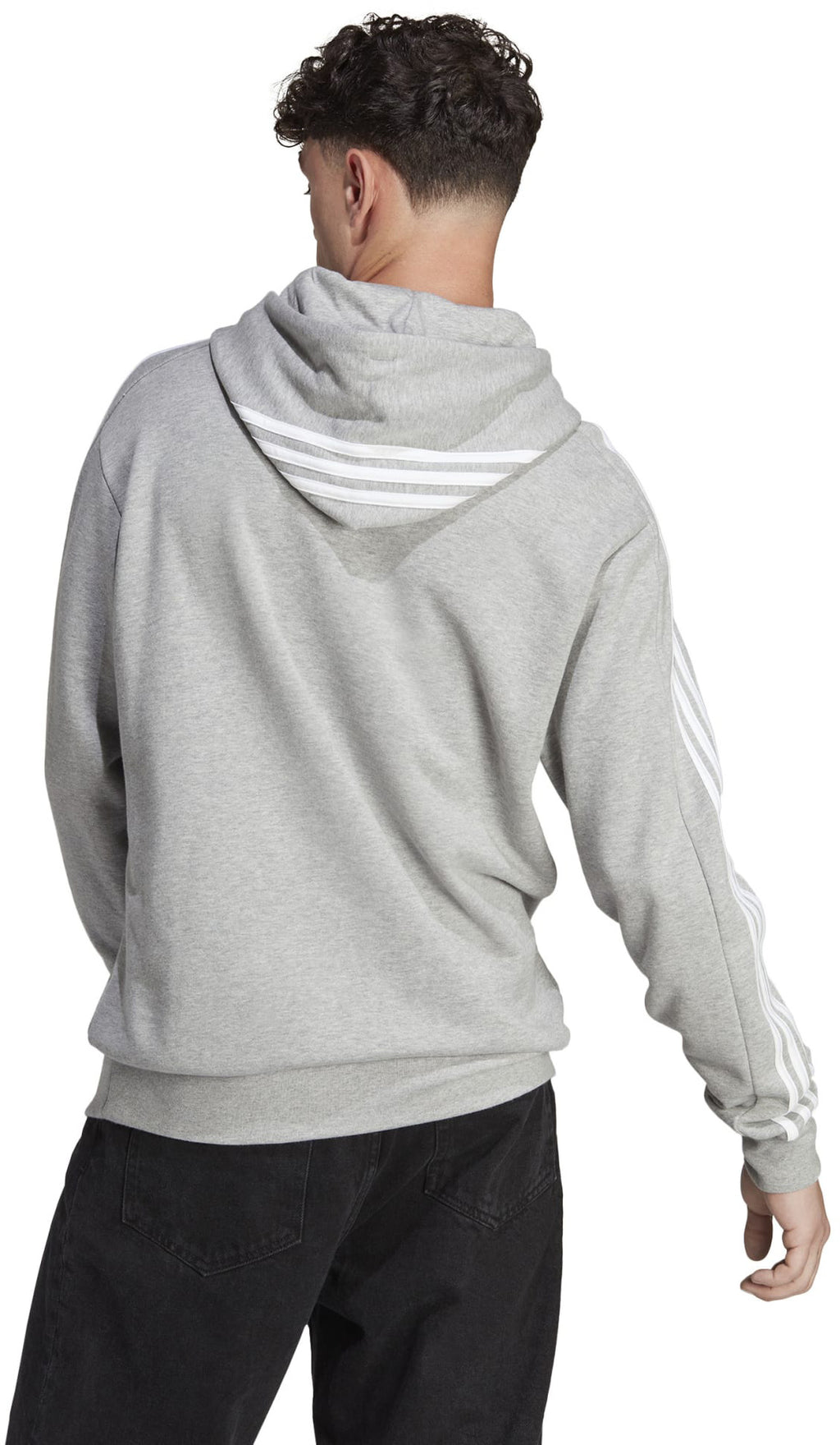 Essentials French Terry 3-Stripes Hoodie