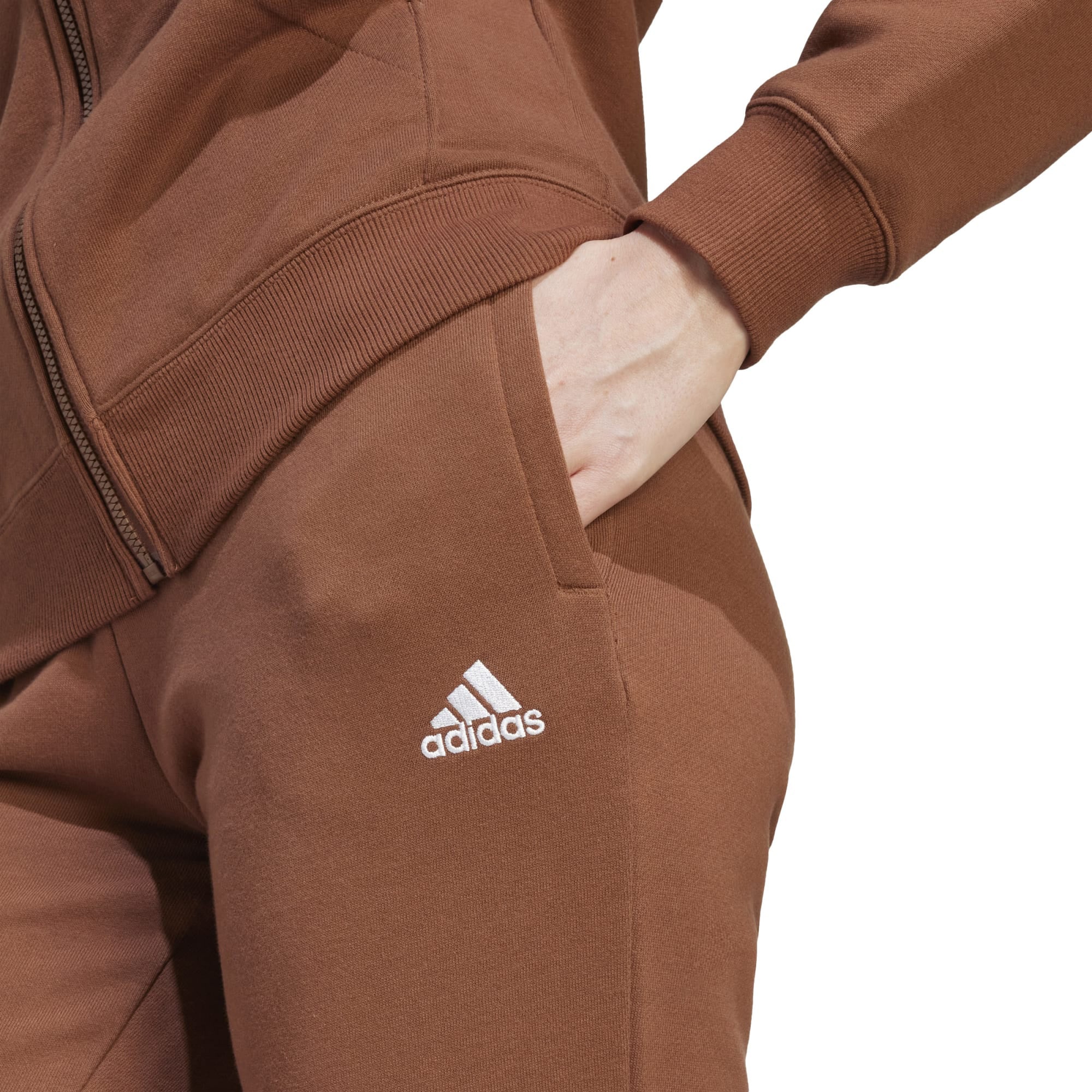 Essentials Linear French Terry Cuffed broek