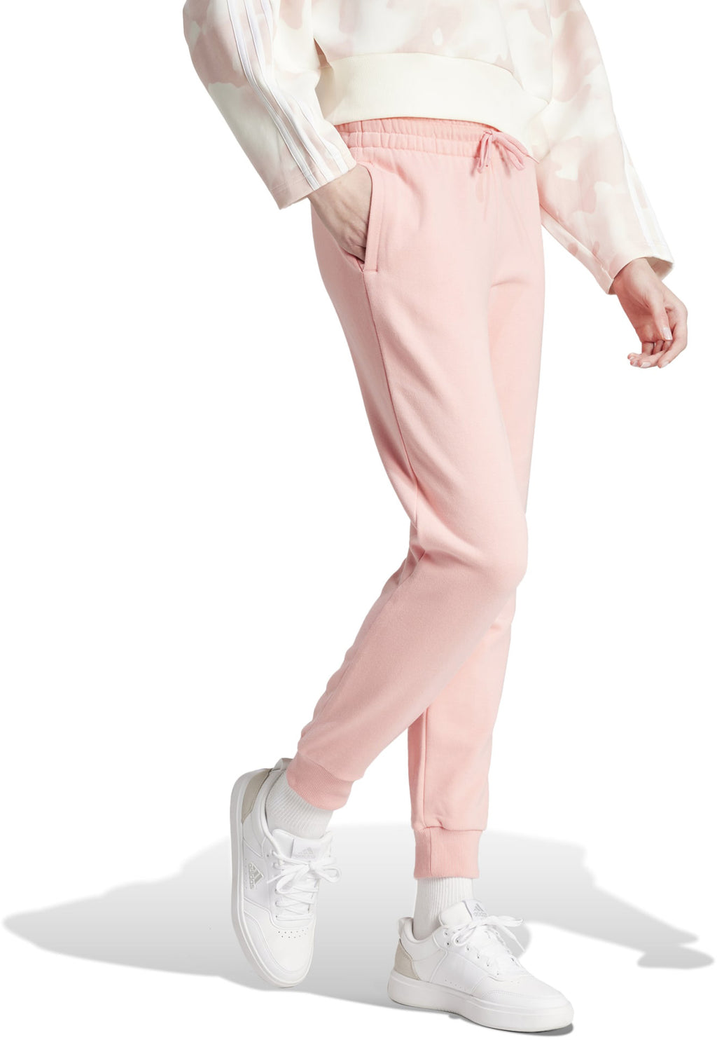 Essentials Linear French Terry Cuffed broek
