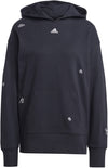 Relaxed Hoodie met op Healing Crystals geïnspireerde Graphics