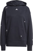 Relaxed Hoodie met op Healing Crystals geïnspireerde Graphics