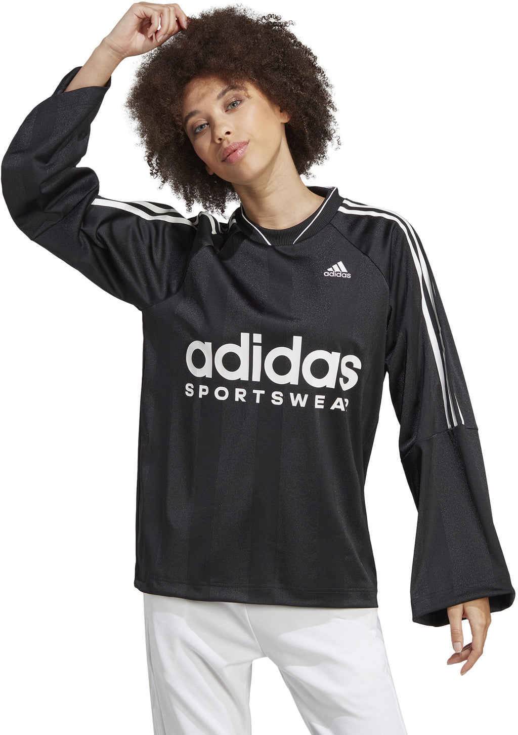 Jacquard Voetbalshirt met Lange Mouwen