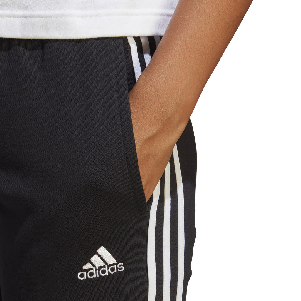 Essentials 3-Stripes French Terry Cuffed broek