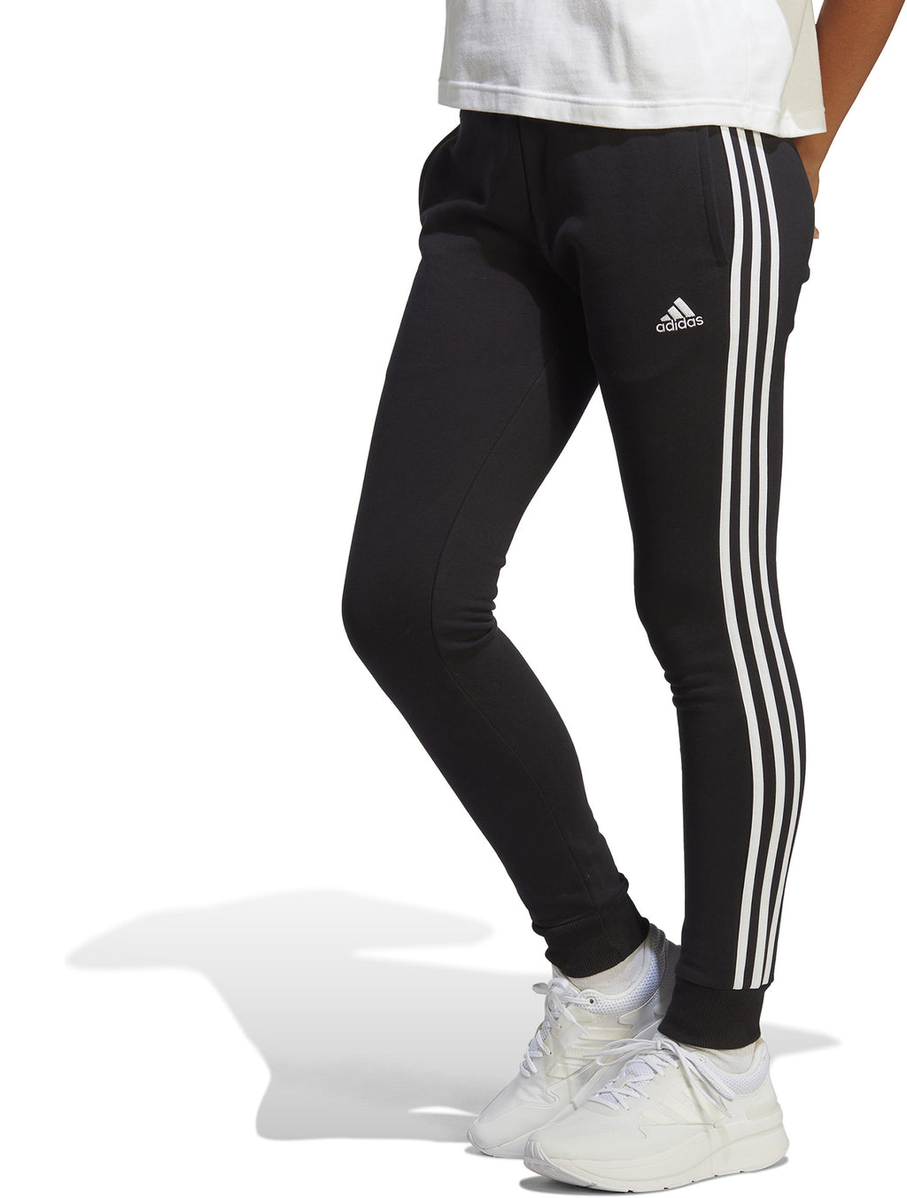 Essentials 3-Stripes French Terry Cuffed broek