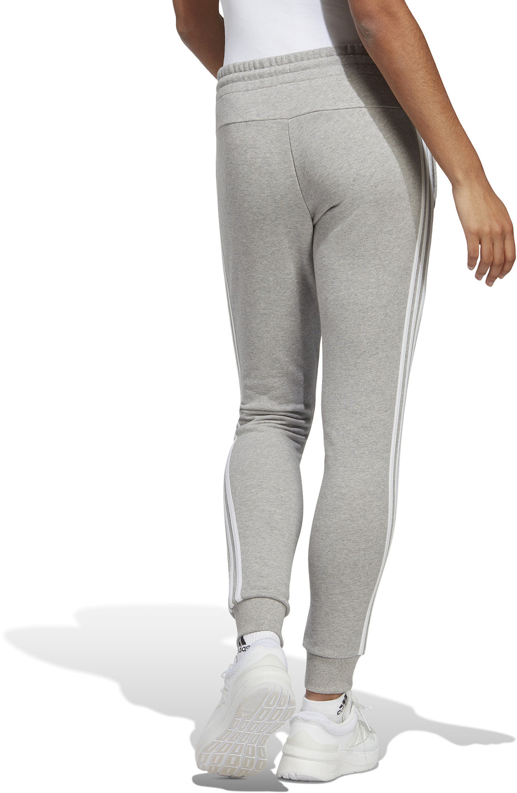 Essentials 3-Stripes French Terry Cuffed broek