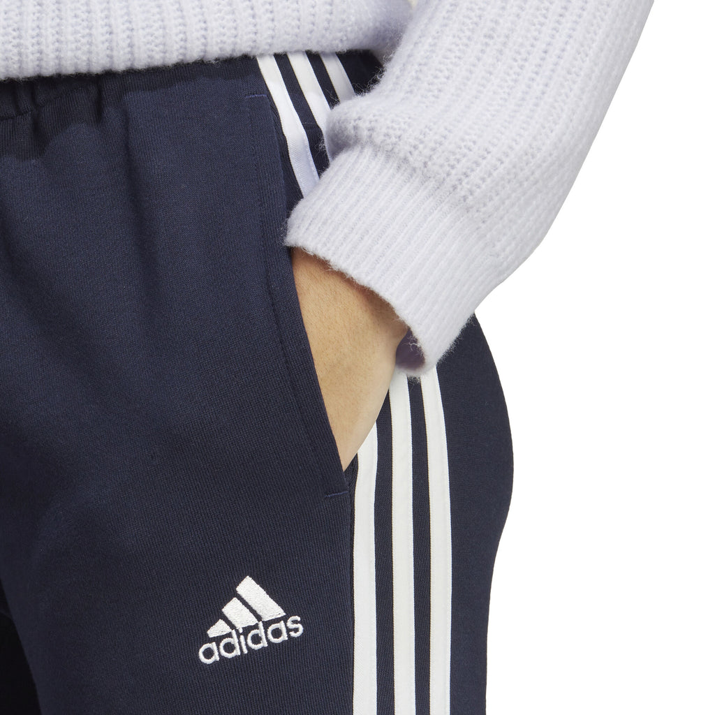 Essentials 3-Stripes French Terry Cuffed broek