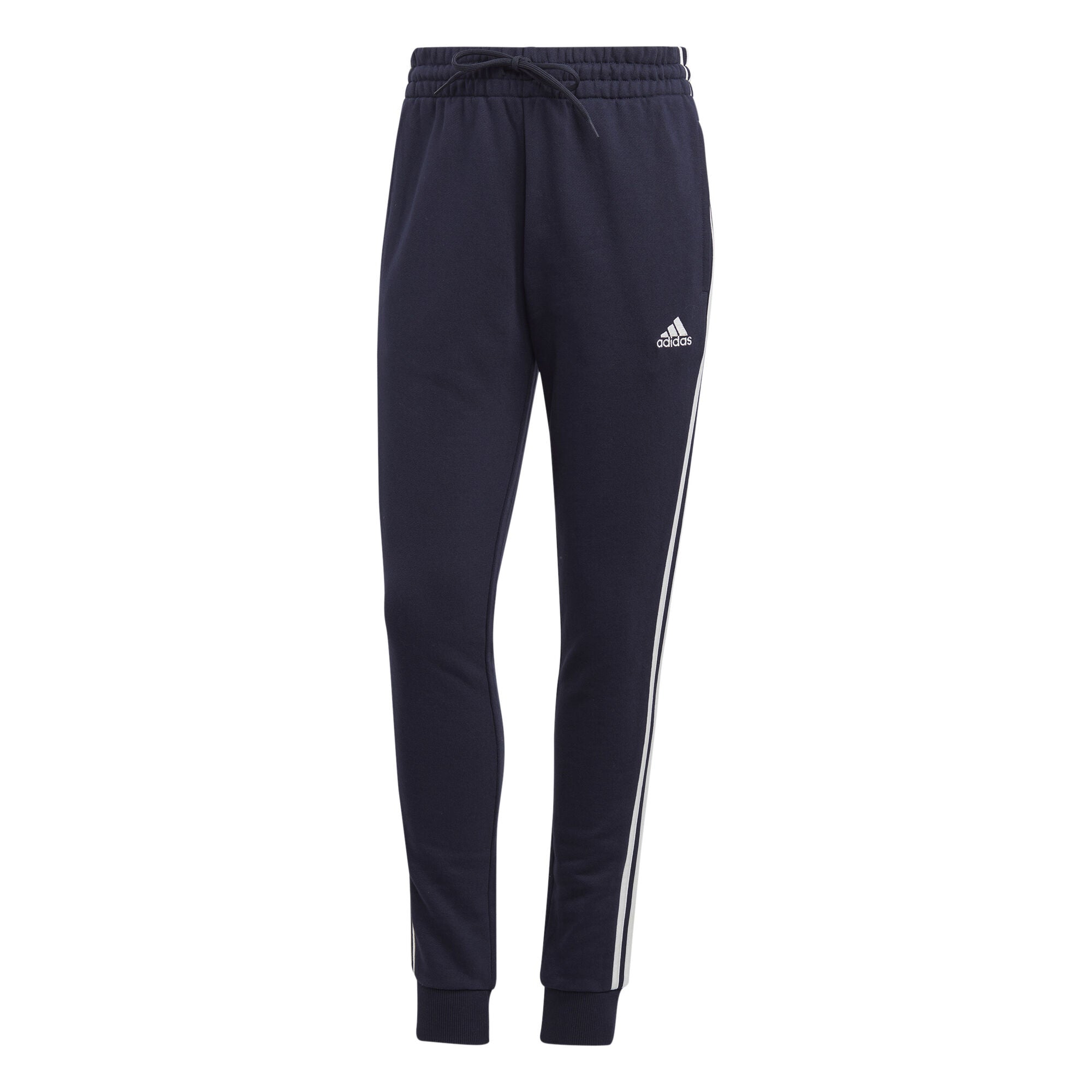 Essentials 3-Stripes French Terry Cuffed broek